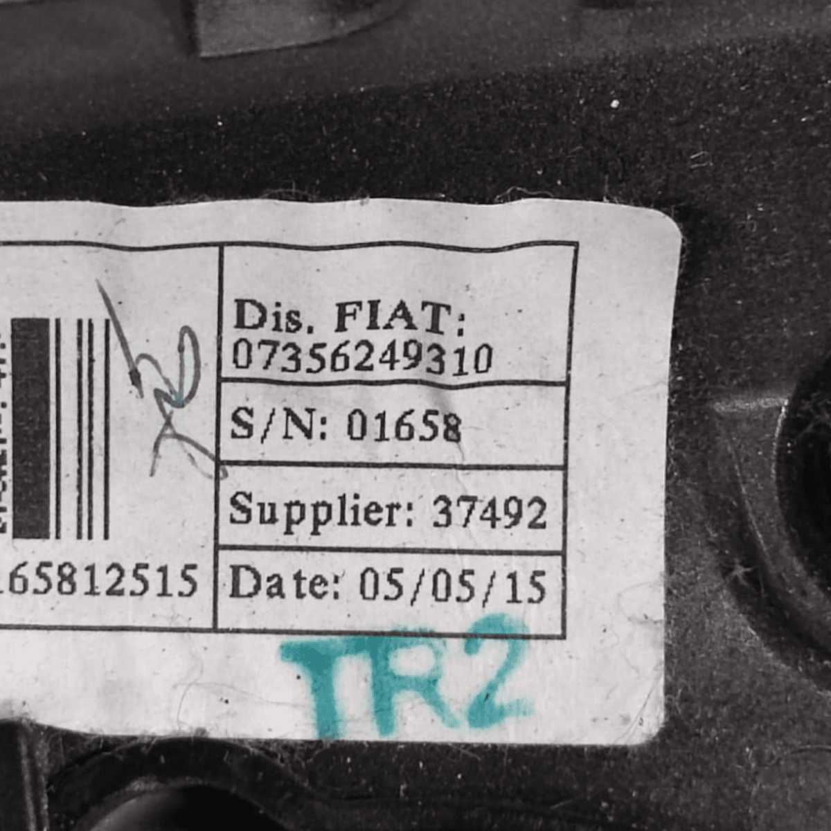 Steering wheel / steering fiat 500x code: 07356249310 (2014 - 2024) - F&P CRASH SRL - Used Parts