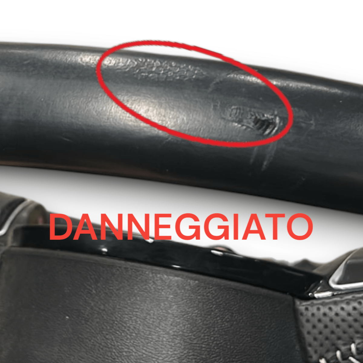 Volante / Sterzo In Pelle Audi A1 cod:8X0419091M (2010 > 2018) - F&P CRASH SRL - Ricambi Usati