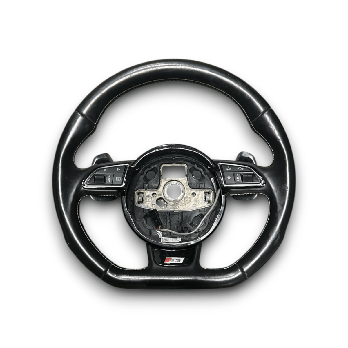 Volante / Sterzo In Pelle Audi S3 cod:8W0419091AB (2013 > 2020) - F&P CRASH SRLS - Ricambi Usati