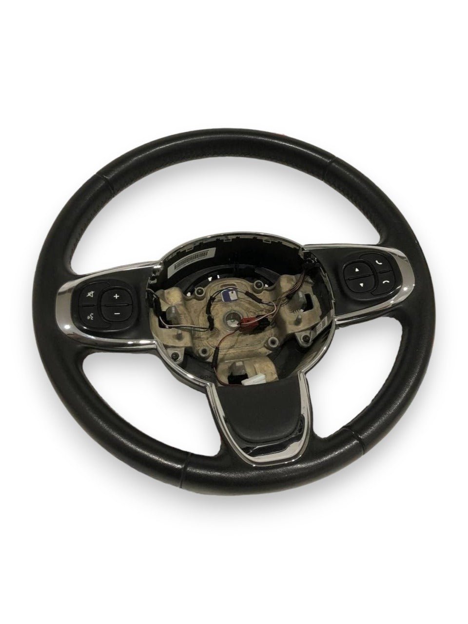 Volante Sterzo In Pelle Con Comandi Fiat 500 ( 2018 ) cod : 735633726 - F&P CRASH SRLS - Ricambi Usati