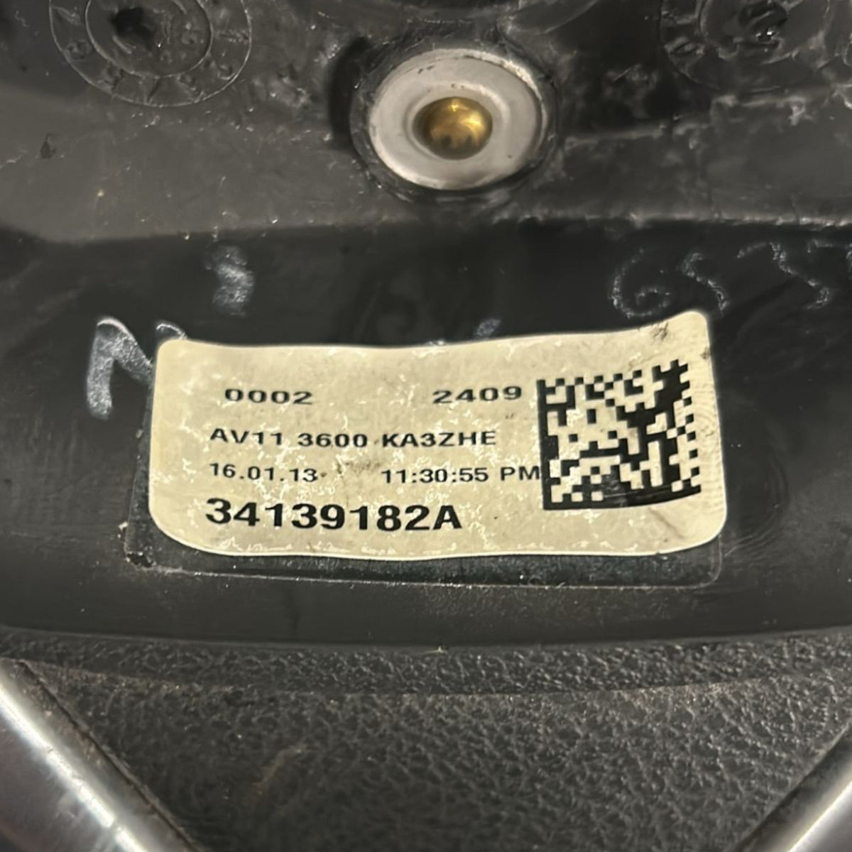 Volante / Sterzo In Pelle Ford B - Max (2012 > 2018) cod:34139182A - F&P CRASH SRLS - Ricambi Usati