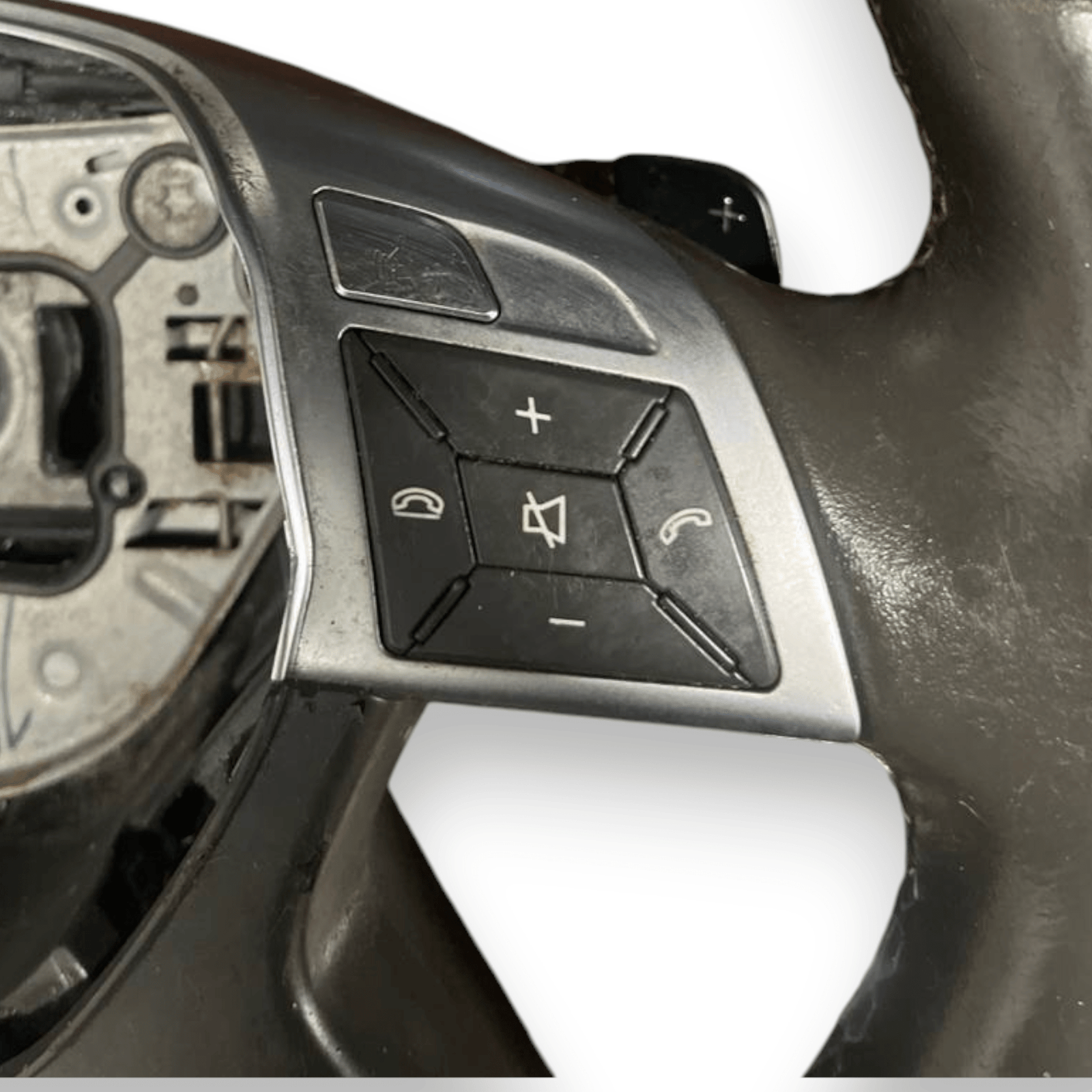 Leather Steering Wheel / Steering Mercedes - Benz ML W166 (2011 to 2018) code: 62450470 - F&P CRASH SRLS - Used Parts