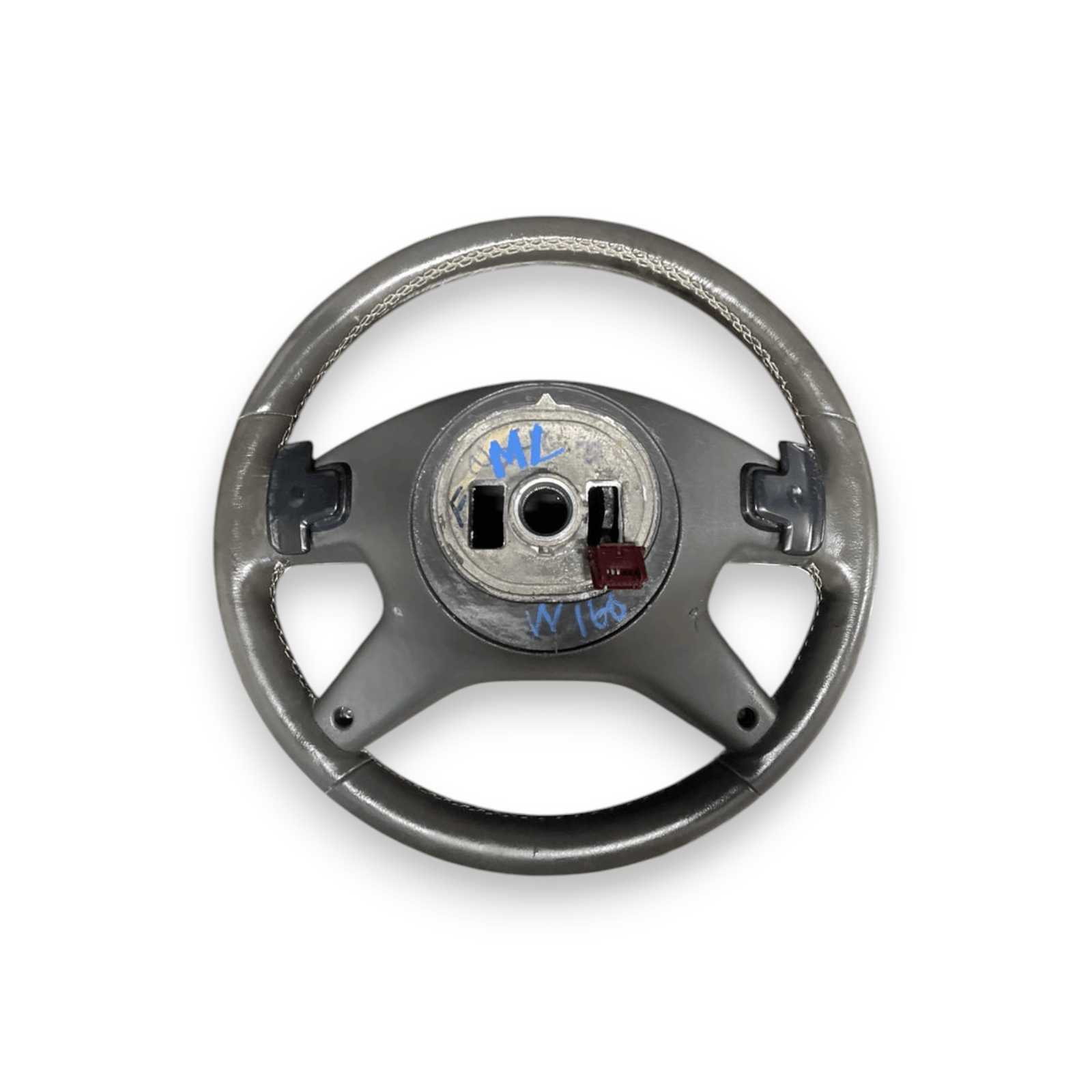 Leather Steering Wheel / Steering Mercedes - Benz ML W166 (2011 to 2018) code: 62450470 - F&P CRASH SRLS - Used Parts