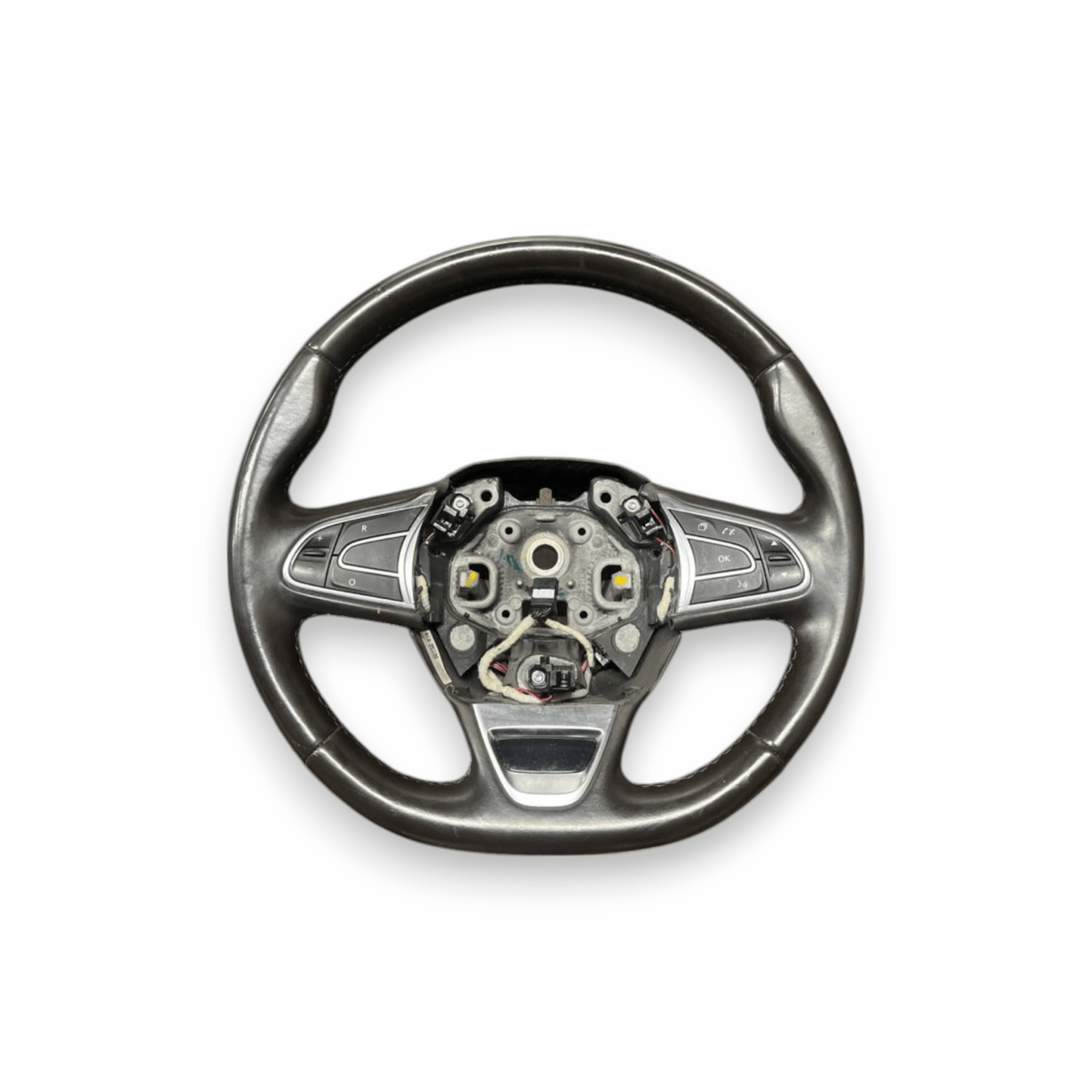 Volante / Sterzo in Pelle Renault Espace V (2019 al 2023) cod: 484000726R - F&P CRASH SRLS - Ricambi Usati