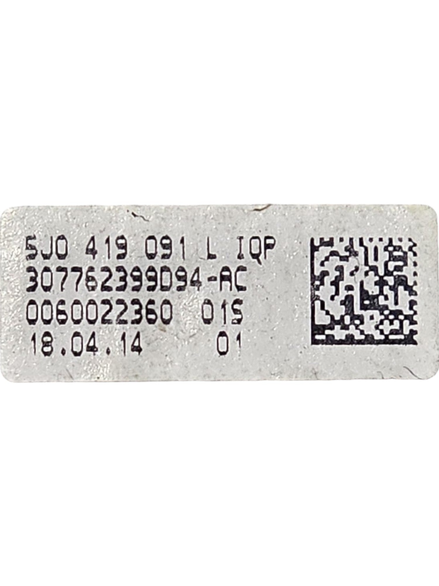 Volante / Sterzo in Pelle Skoda Fabia 5J Cod:5J0419091L (2007 - 2014) - F&P CRASH SRLS - Ricambi Usati