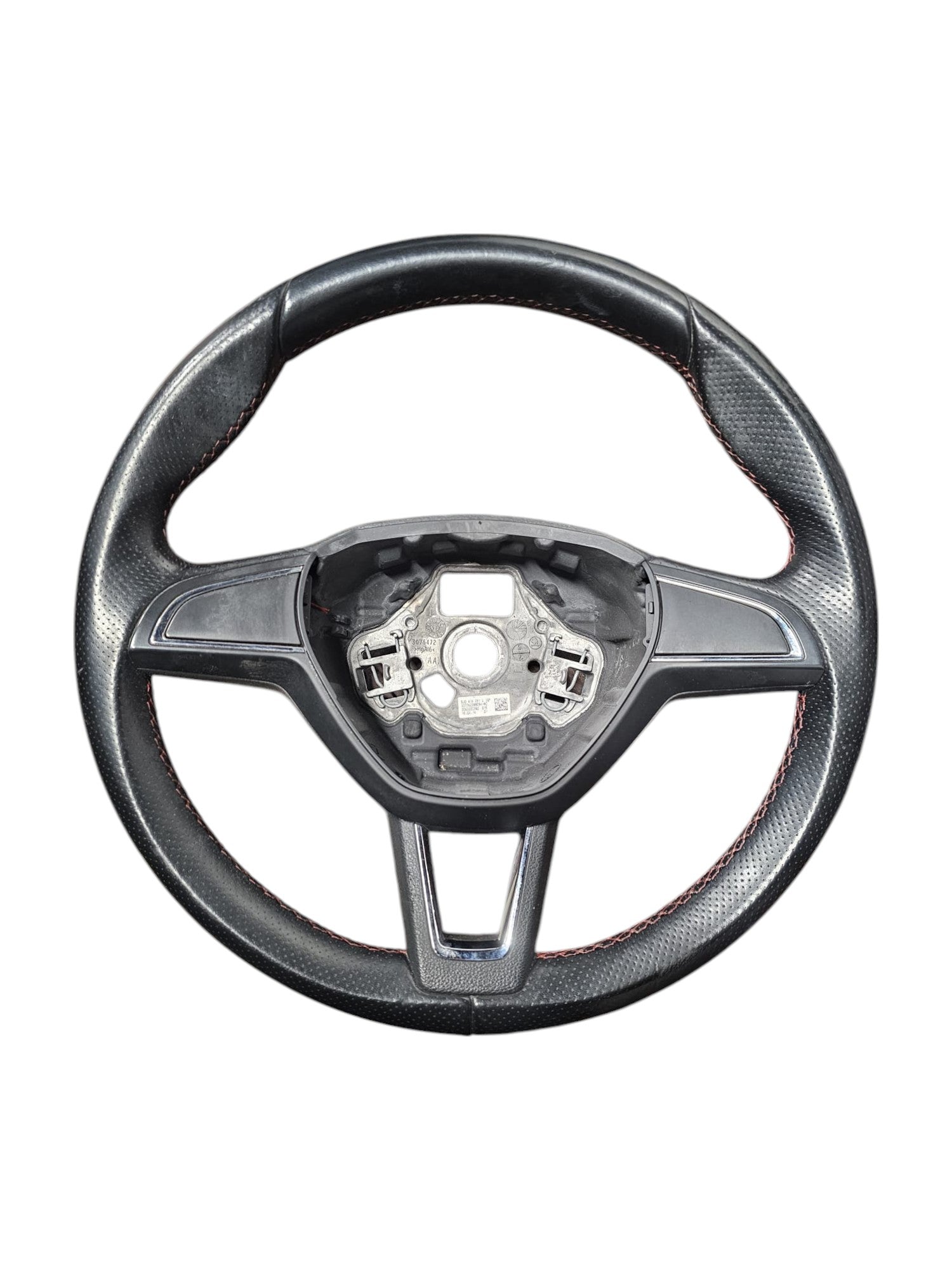 Volante / Sterzo in Pelle Skoda Fabia 5J Cod:5J0419091L (2007 - 2014) - F&P CRASH SRLS - Ricambi Usati