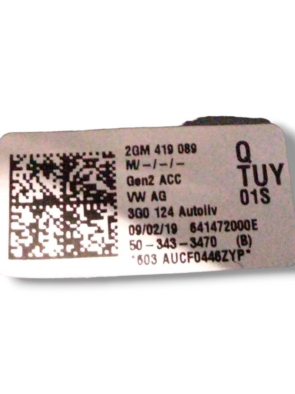 Volante Sterzo In Pelle Volkswagen T - Cross ( 2019> ) cod.2GM419089 - F&P CRASH SRLS - Ricambi Usati