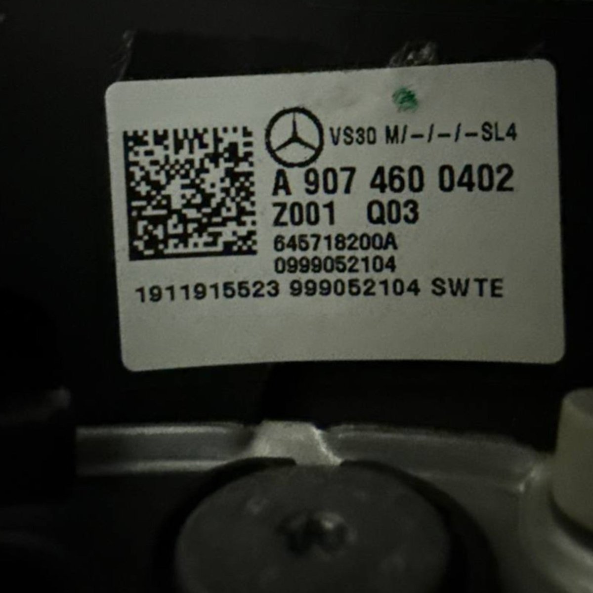 Volante / sterzo mercedes - benz sprinter w910 Cod: a9074600402 (2018 - ) - F&P CRASH SRL - Ricambi Usati