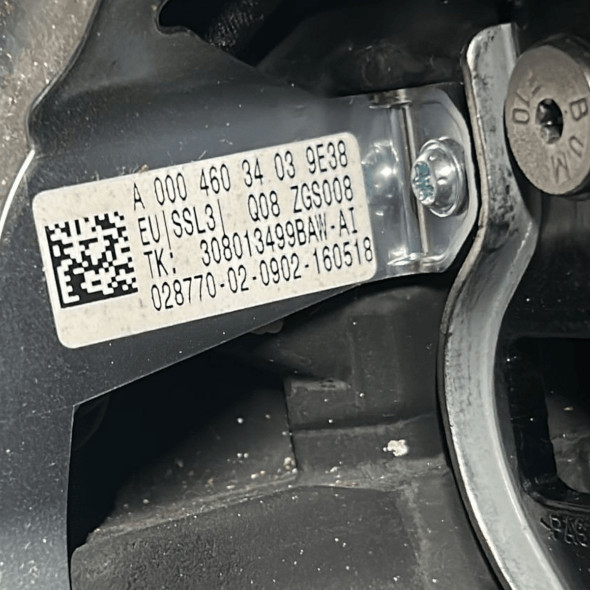 Volante / sterzo mercedes classe a w176 cod:a0004603403 (2012 > 2018) - F&P CRASH SRL - Ricambi Usati