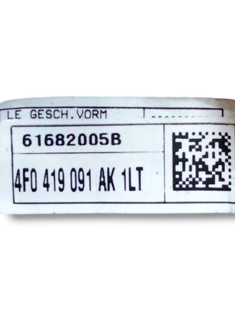 Steering wheel + paddle shifters Audi A8 4E (2002 - 2009) cod.4F0419091AK1LT - F&P CRASH SRLS - Used Parts