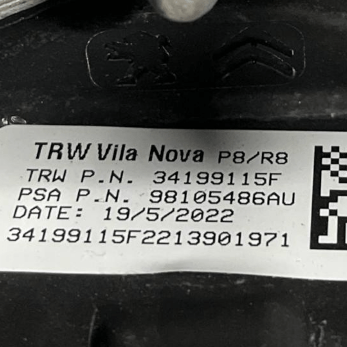 Volante / Sterzo Peugeot 3008 II (2016 al 2023) cod: 98105486AU - F&P CRASH SRLS - Ricambi Usati