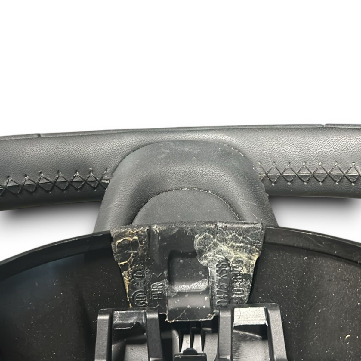 Steering Wheel / Flat Leather Steering Fiat 500 X code.1041989 (2014 > ) + Steering Wheel Controls and Paddles - F&P CRASH SRLS - Used Spare Parts