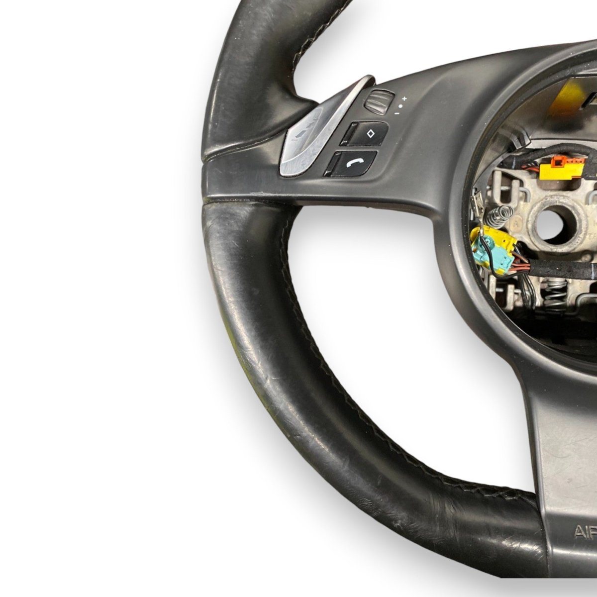 Volante / sterzo porsche cayenne 92a Cod: 7pp419091ae (2010 - 2017) - F&P CRASH SRLS - Ricambi Usati