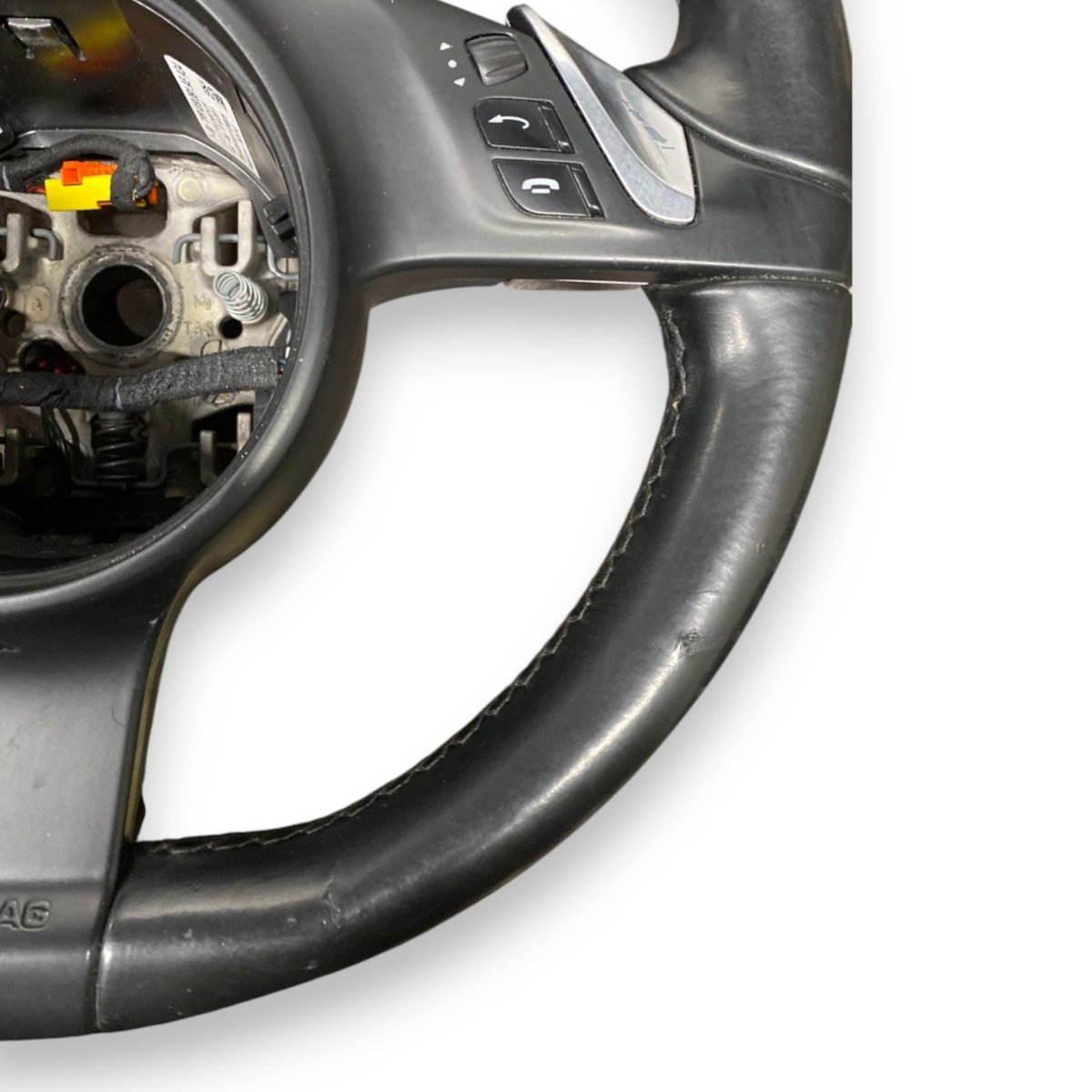 Volante / sterzo porsche cayenne 92a Cod: 7pp419091ae (2010 - 2017) - F&P CRASH SRLS - Ricambi Usati