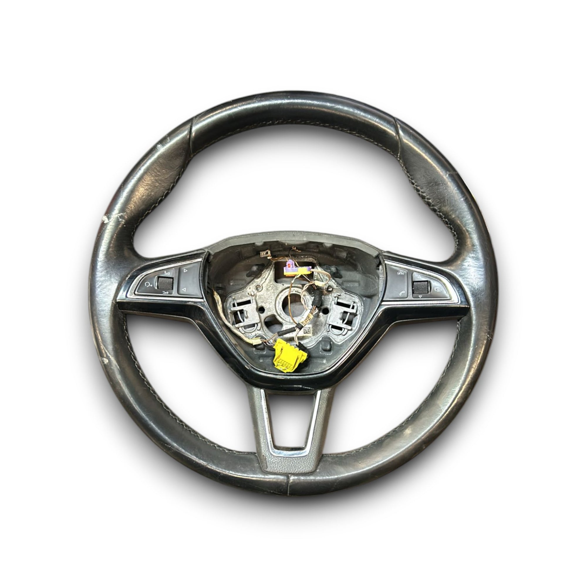 Volante / Sterzo Skoda Fabia III cod.3V0419091L (2014 > 2021) - F&P CRASH SRLS - Ricambi Usati