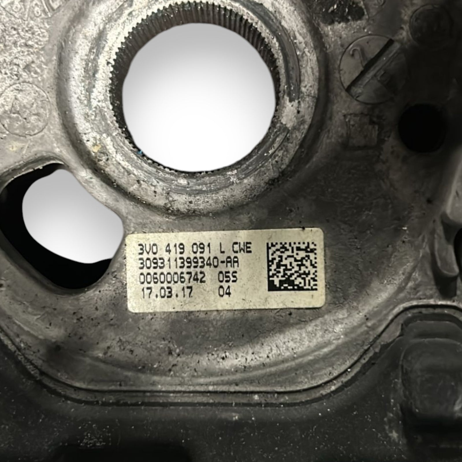 Steering Wheel / Steering Skoda Fabia III code 3V0419091L (2014 > 2021) - F&P CRASH SRLS - Used Parts