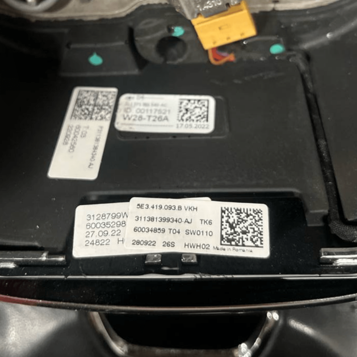 Volante / Sterzo Skoda Octavia IV (2019 al 2023) cod: 5E3419093B - F&P CRASH SRLS - Ricambi Usati