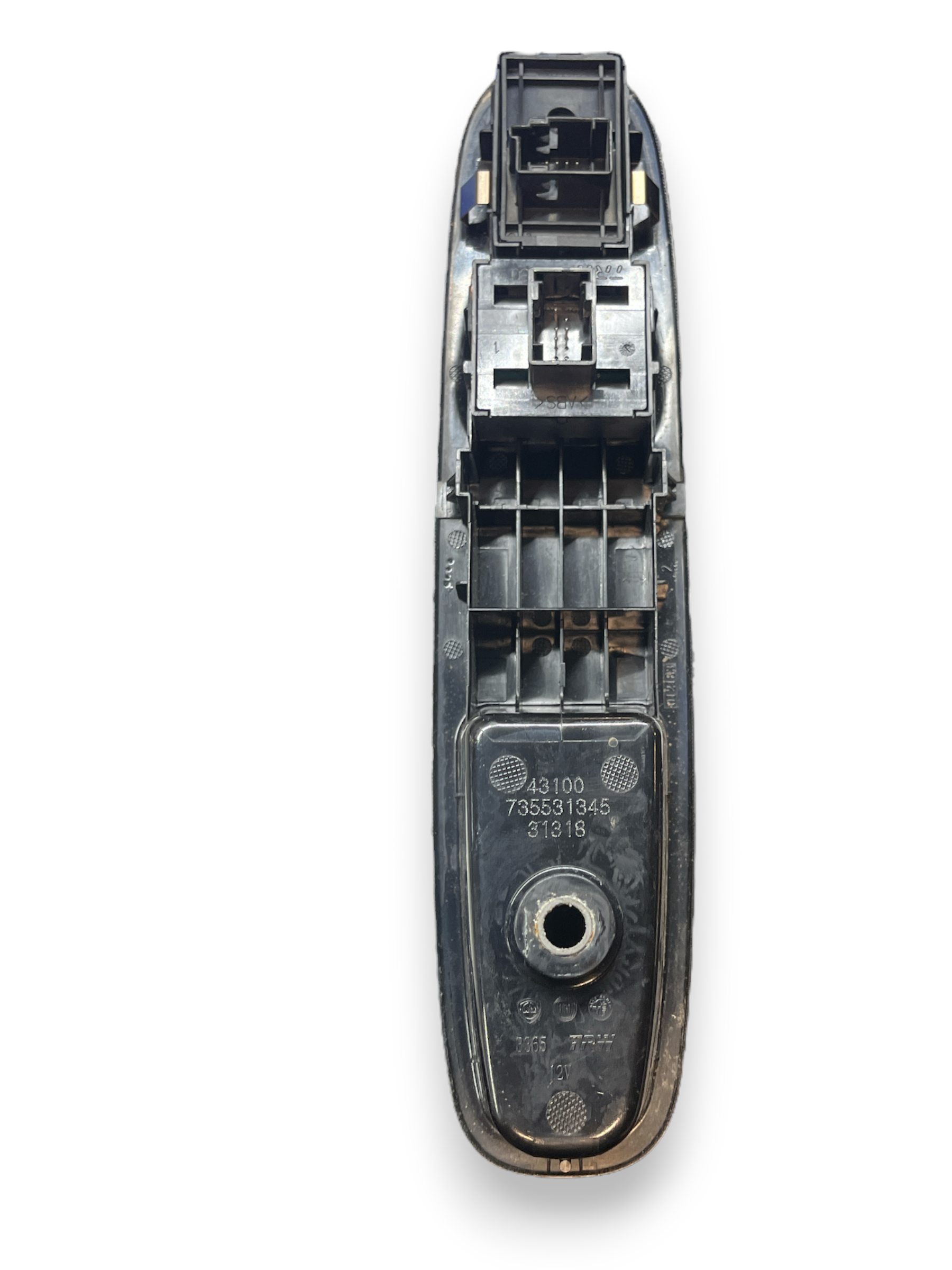 Pulsantiera alzacristalli / alzavetro anteriore sinistro Lancia Ypsilon ( 2011) cod 735531345 - F&P CRASH SRLS - Ricambi Usati