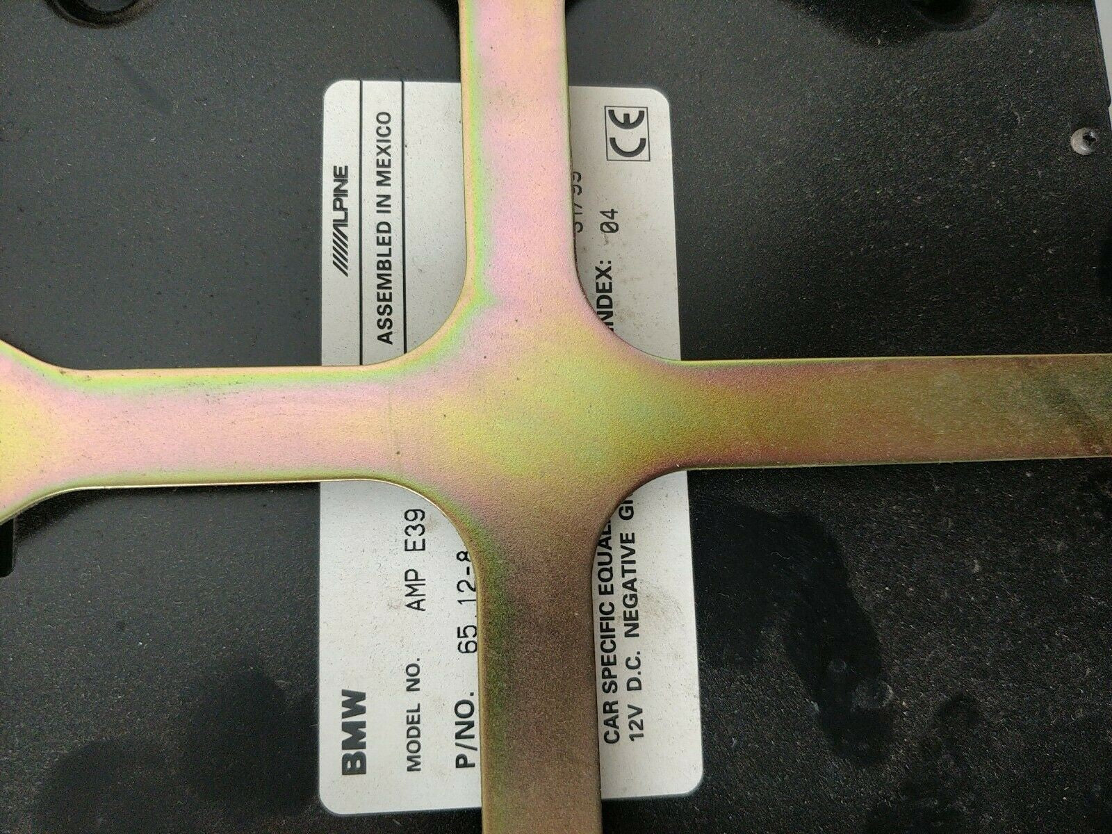 BMW E39 Amplificatore Alpine 525i 528i 530i 97-98-99-00-01-02-03 8371025 - F&P CRASH SRLS - Ricambi Usati